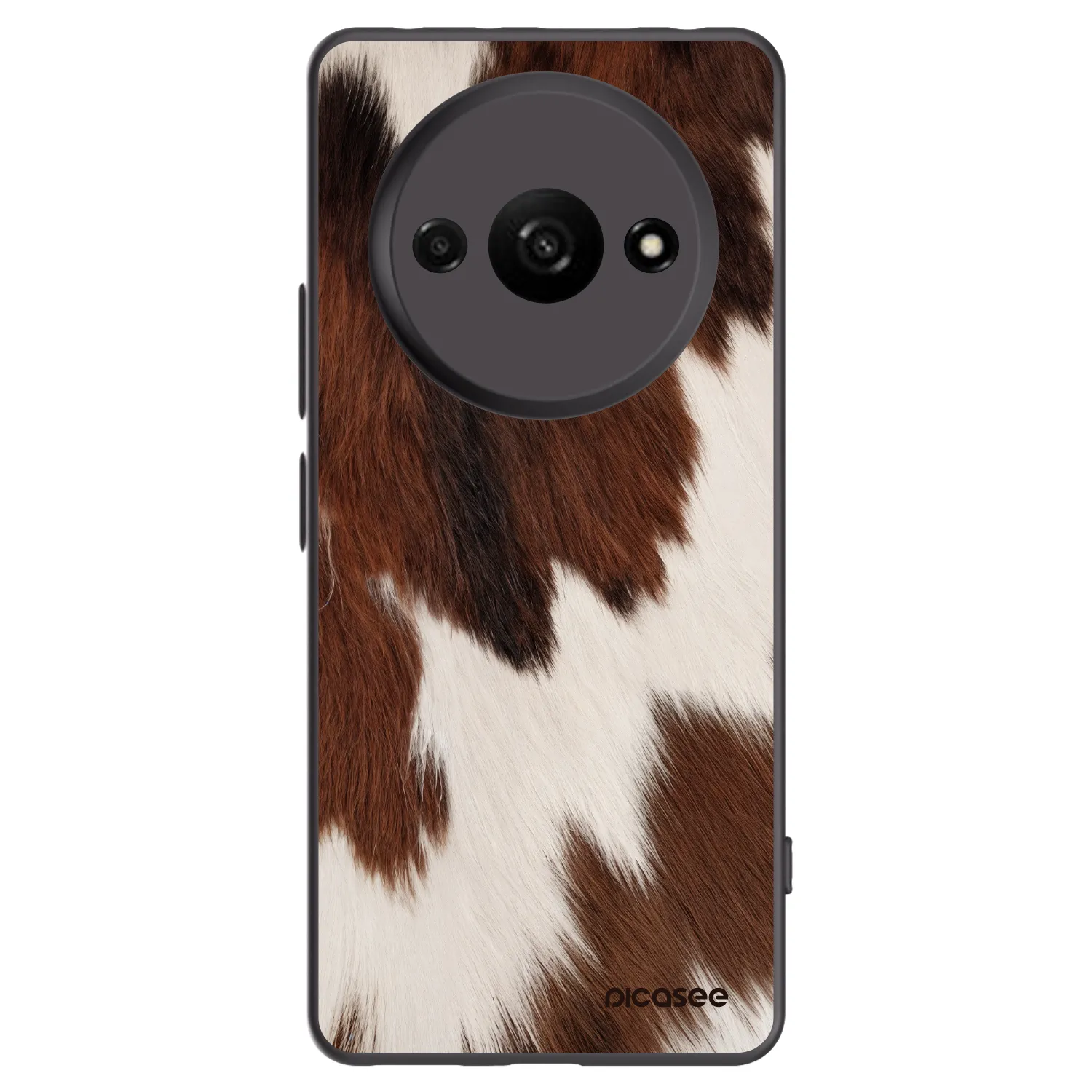 Picasee silikonowe czarne etui na Xiaomi Redmi A3 - Rustica