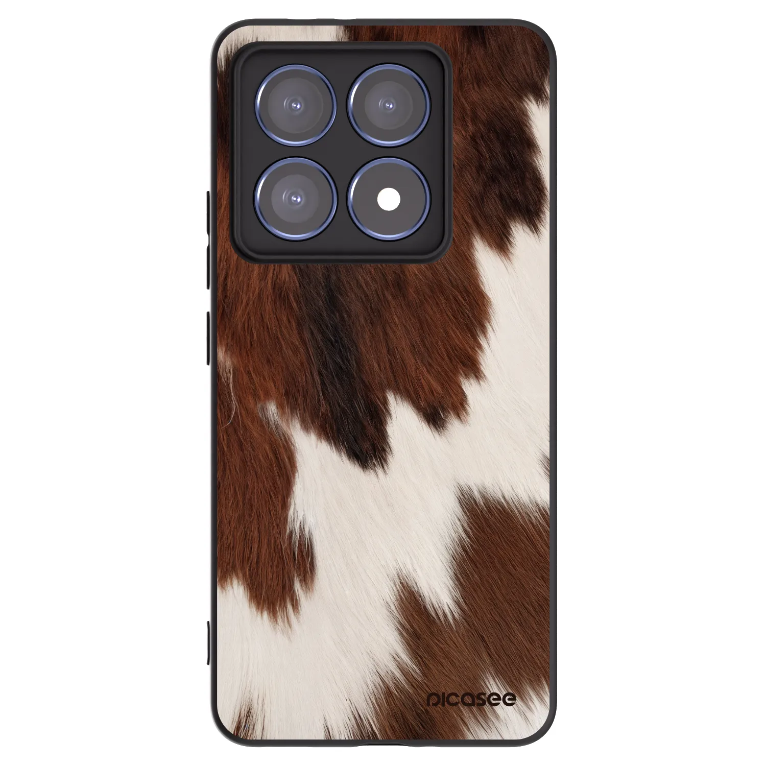 Picasee silikonowe czarne etui na Xiaomi 14T Pro - Rustica