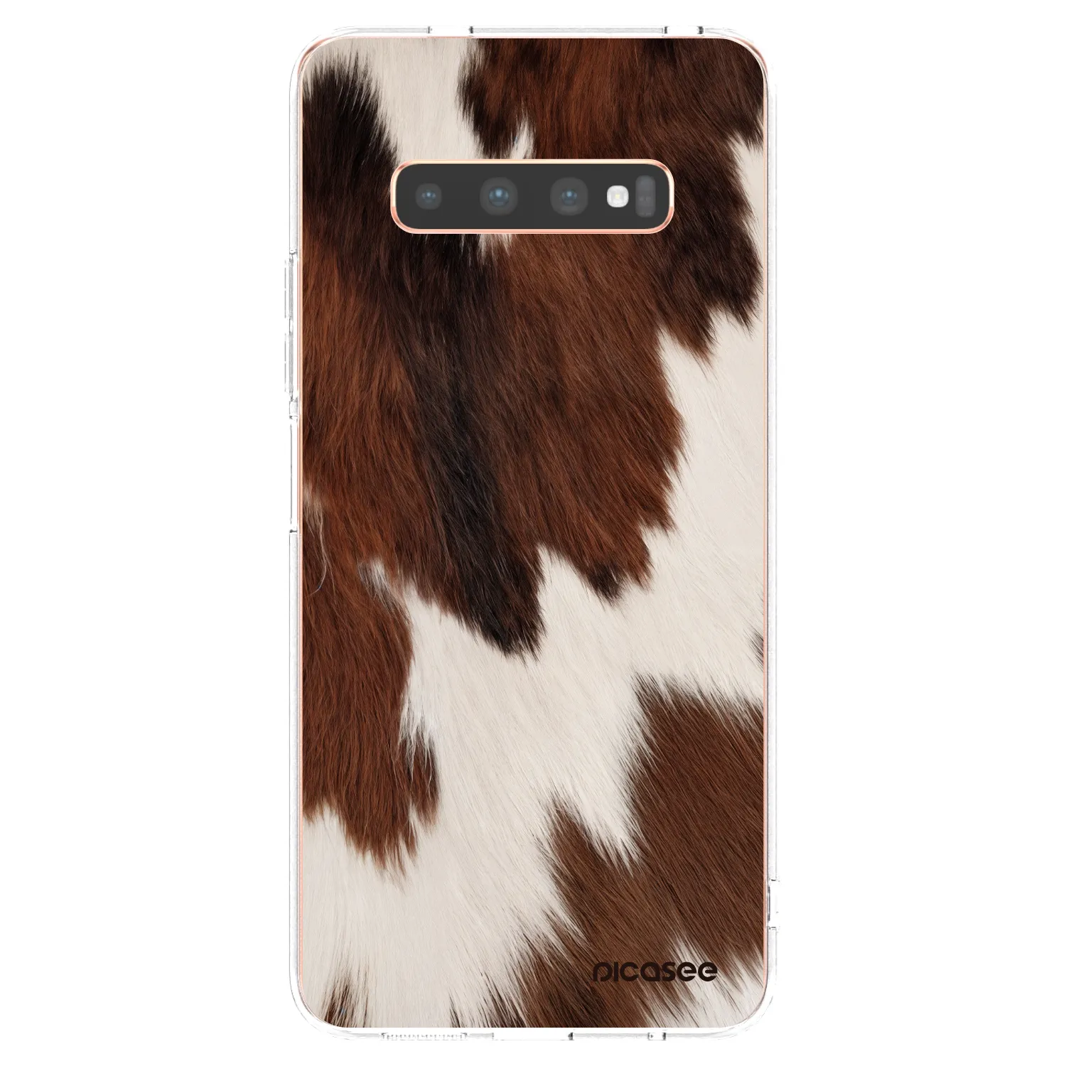Picasee silikonowe przeźroczyste etui na Samsung Galaxy S10 Plus G975 - Rustica