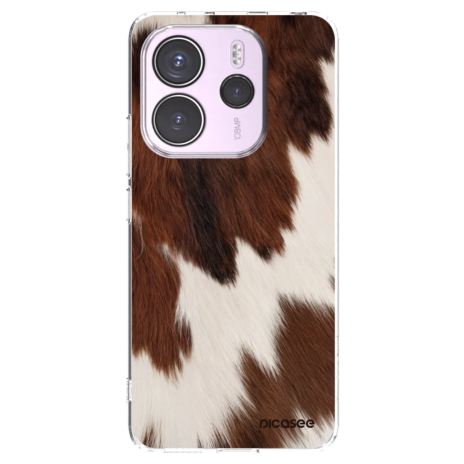 Picasee silikonowe przeźroczyste etui na Xiaomi Redmi Note 14 4G - Rustica