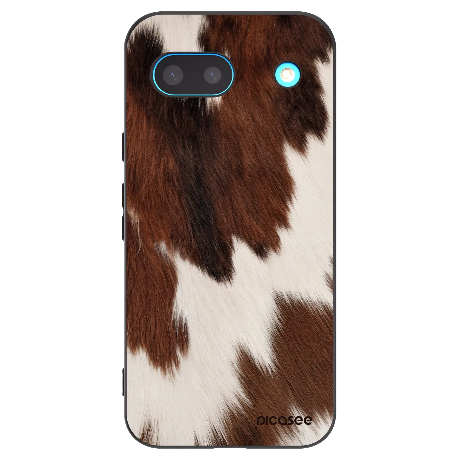Picasee silikonowe czarne etui na Google Pixel 8a - Rustica