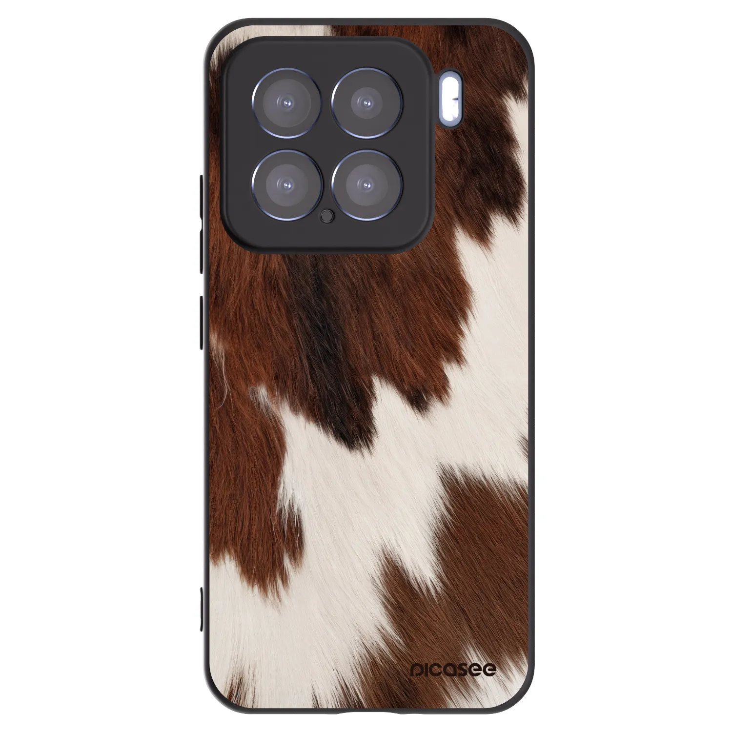 Picasee silikonowe czarne etui na Xiaomi 15 - Rustica
