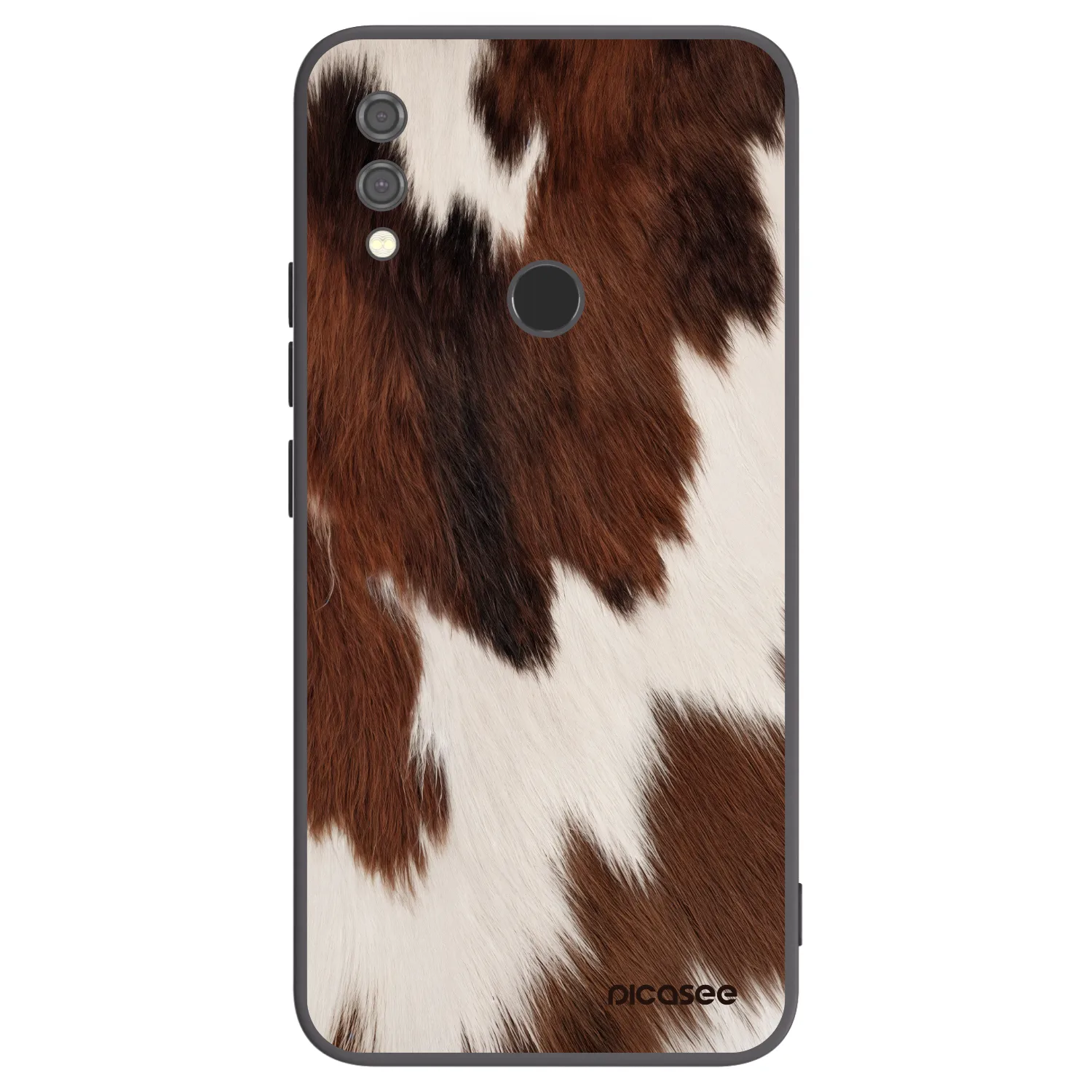 Picasee silikonowe czarne etui na Xiaomi Redmi Note 7 - Rustica