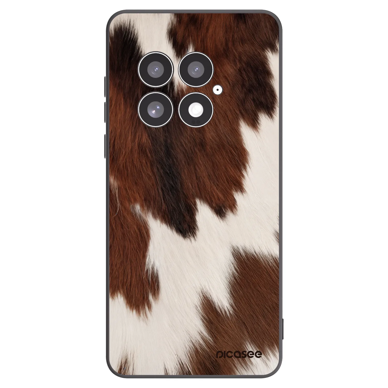 Picasee silikonowe czarne etui na OnePlus 13 5G - Rustica