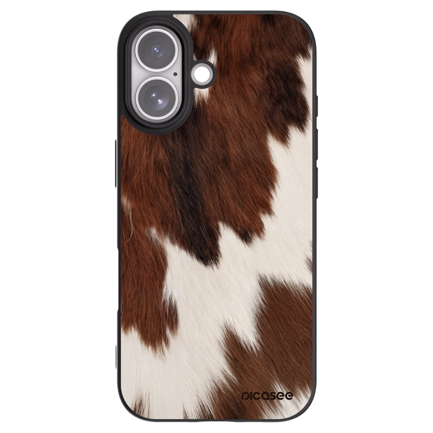 Picasee silikonowe czarne etui na Apple iPhone 17 - Rustica