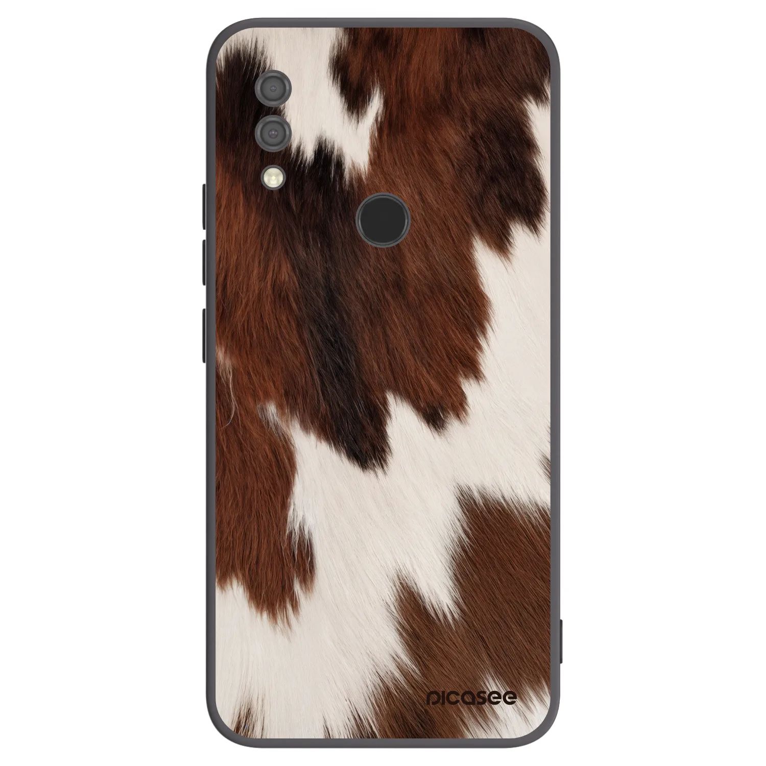 Picasee silikonowe czarne etui na Xiaomi Redmi 7 - Rustica