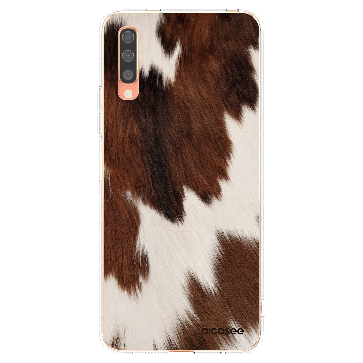 Picasee silikonowe przeźroczyste etui na Samsung Galaxy A70 A705F - Rustica