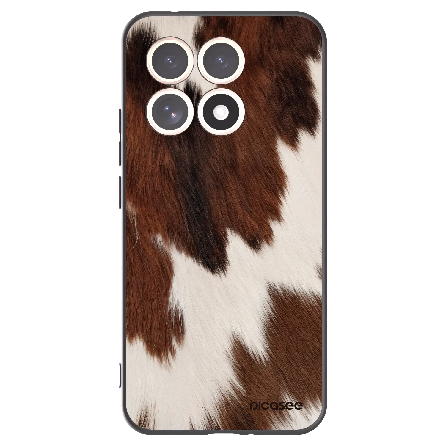 Picasee silikonowe czarne etui na Xiaomi 15T - Rustica
