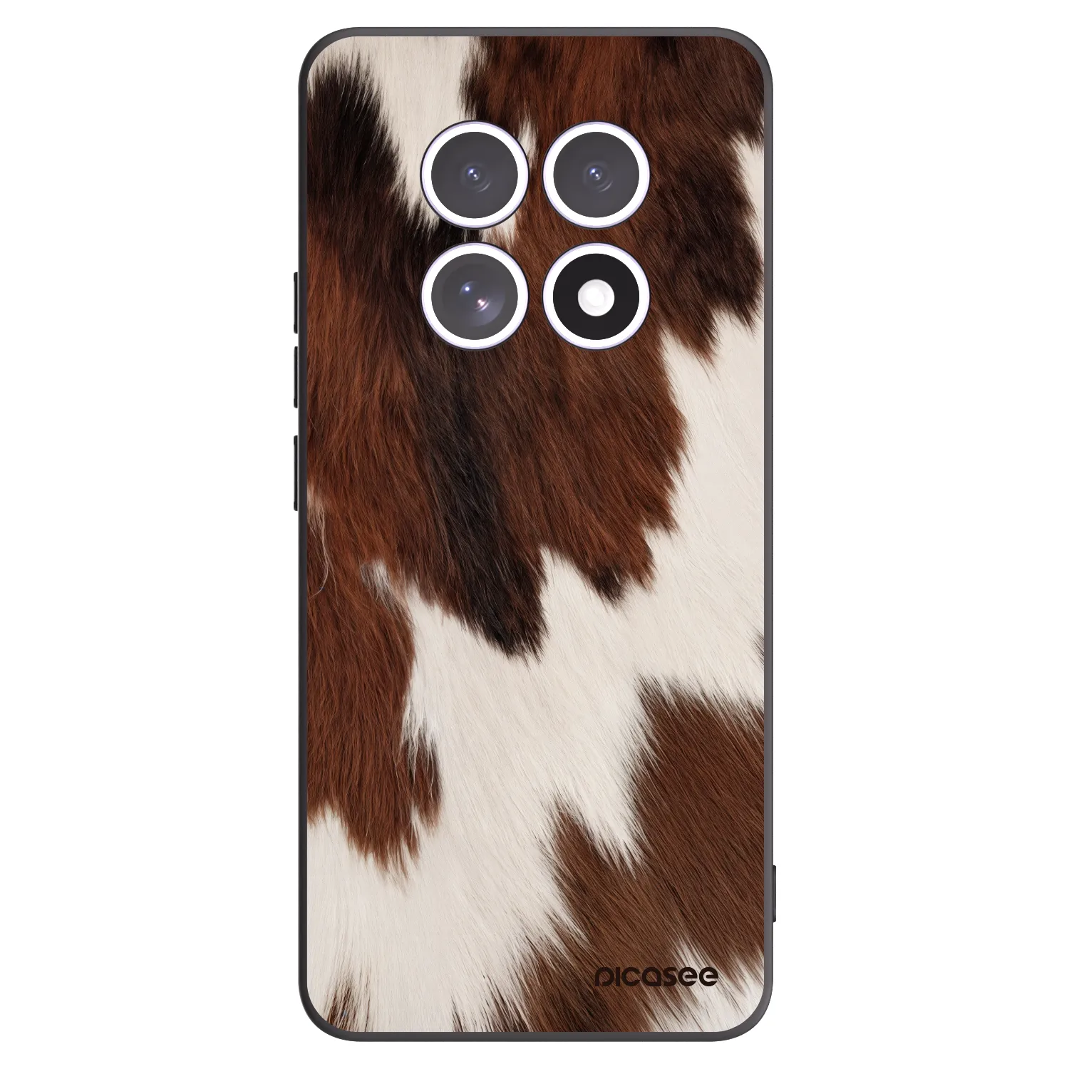 Picasee silikonowe czarne etui na Xiaomi Redmi Note 15 4G - Rustica