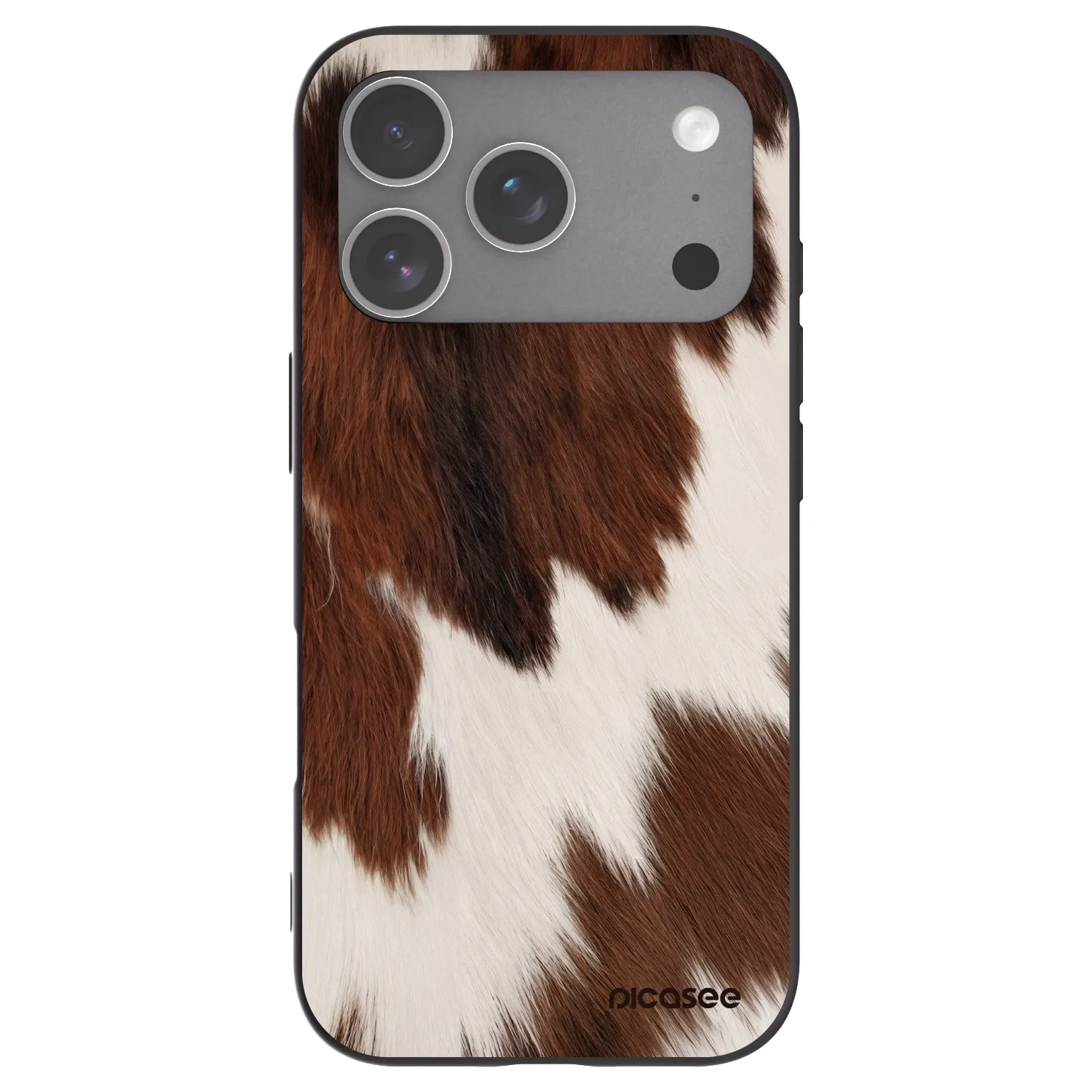 Picasee silikonowe czarne etui na Apple iPhone 18 Pro - Rustica