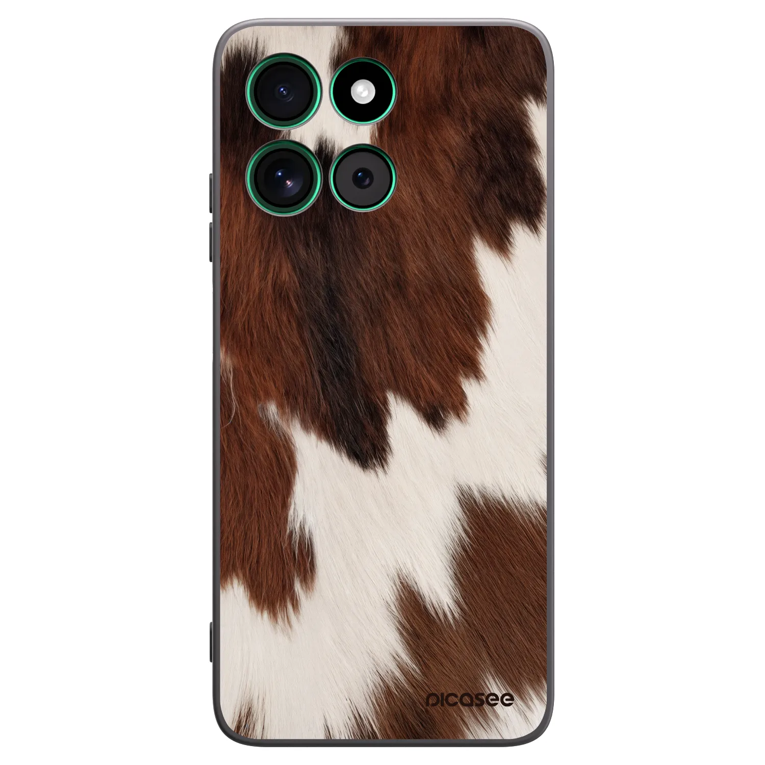 Picasee silikonowe czarne etui na Motorola Moto G57 Power - Rustica