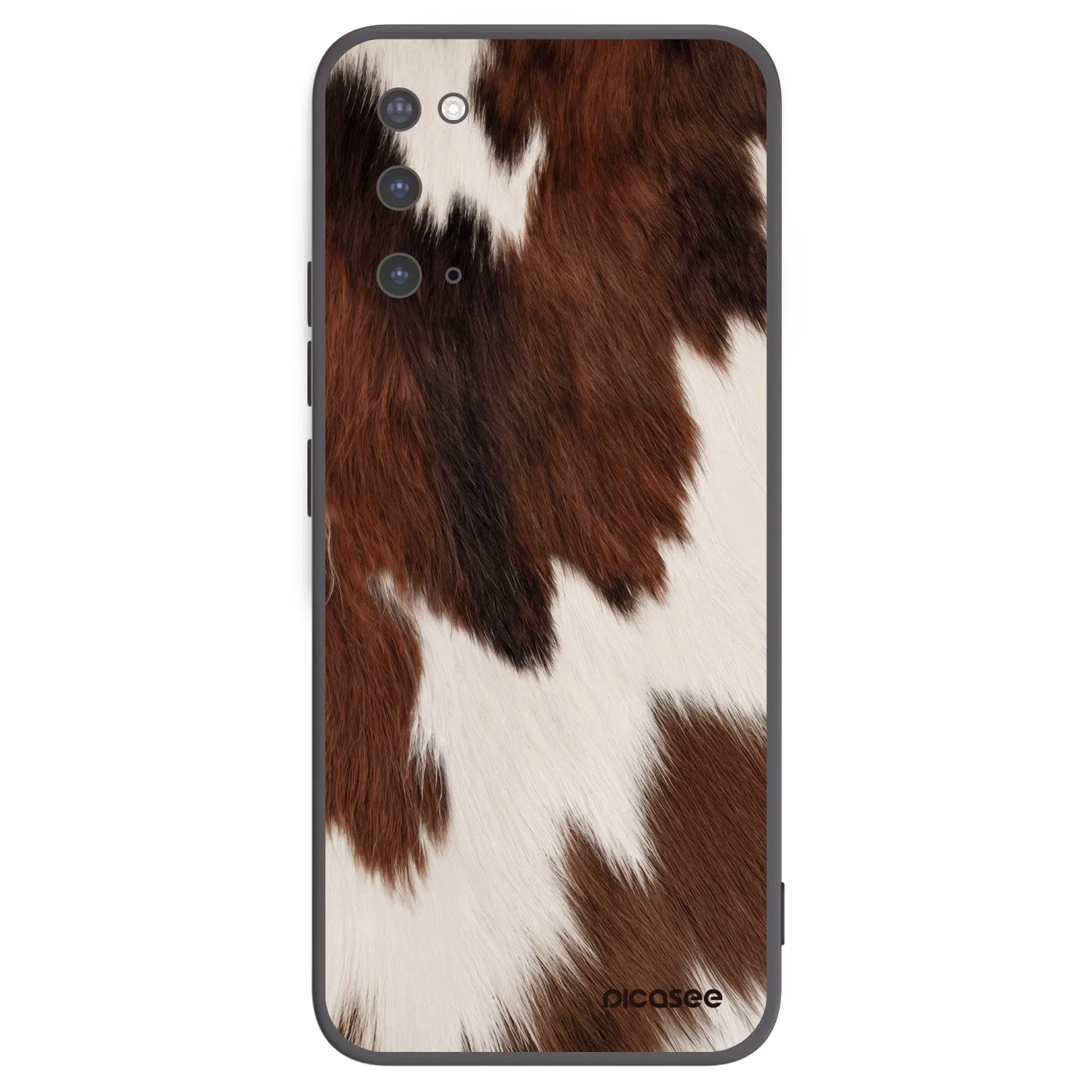 Picasee silikonowe czarne etui na Samsung Galaxy S20 G980F - Rustica