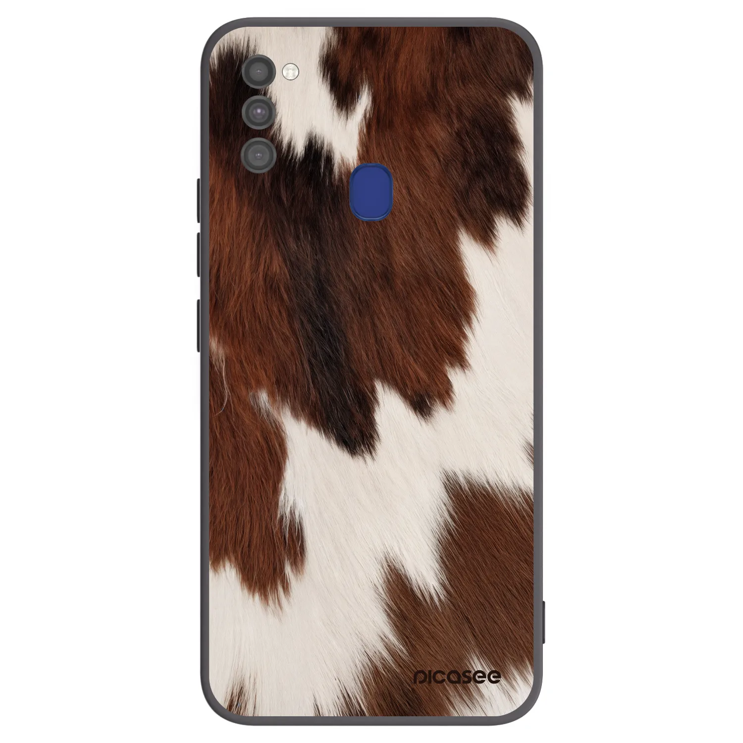 Picasee silikonowe czarne etui na Samsung Galaxy M21 M215F - Rustica