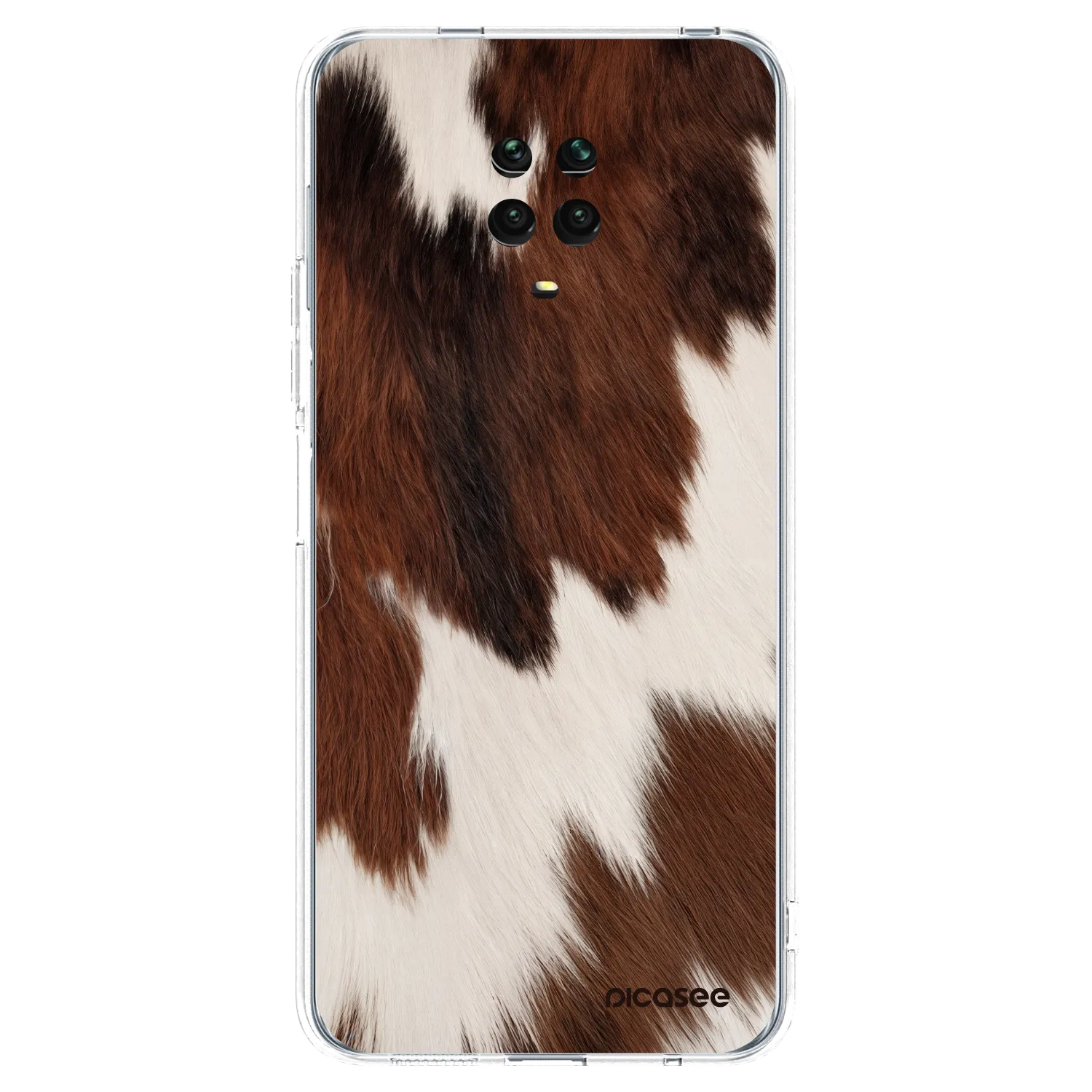 Picasee silikonowe przeźroczyste etui na Xiaomi Redmi Note 9S - Rustica