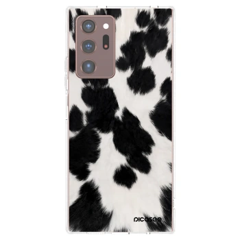 Picasee silikonowe przeźroczyste etui na Samsung Galaxy Note 20 Ultra - Black Moo
