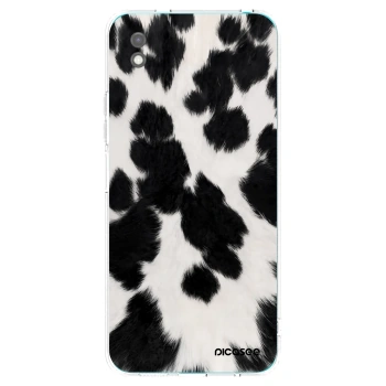 Picasee silikonowe czarne etui na Xiaomi Redmi 9A - Black Moo