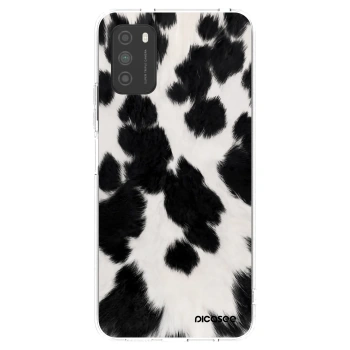 Picasee silikonowe przeźroczyste etui na Xiaomi Poco M3 - Black Moo