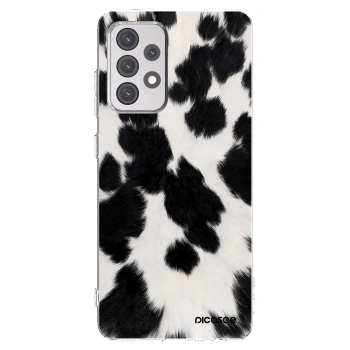 Picasee silikonowe przeźroczyste etui na Samsung Galaxy A52 5G A525F - Black Moo
