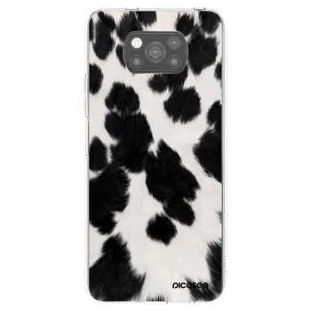 Picasee silikonowe czarne etui na Xiaomi Poco X3 Pro - Black Moo