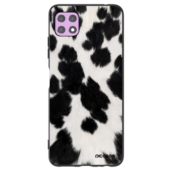 Picasee silikonowe czarne etui na Samsung Galaxy A22 A226B 5G - Black Moo