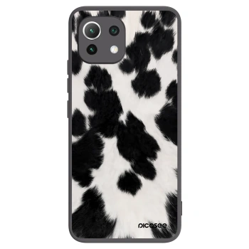 Picasee silikonowe czarne etui na Xiaomi 11 Lite 5G NE - Black Moo