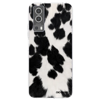 Picasee silikonowe przeźroczyste etui na Vivo Y72 5G - Black Moo
