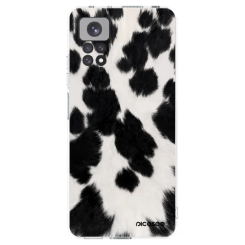 Picasee silikonowe przeźroczyste etui na Xiaomi Redmi Note 11S 4G - Black Moo