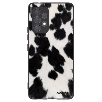 Picasee silikonowe czarne etui na Samsung Galaxy A53 5G A536 - Black Moo