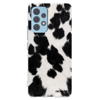 Picasee silikonowe przeźroczyste etui na Samsung Galaxy A53 5G A536 - Black Moo