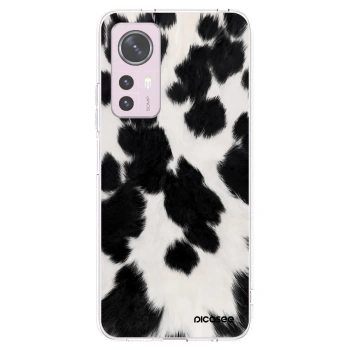 Picasee silikonowe przeźroczyste etui na Xiaomi 12 - Black Moo