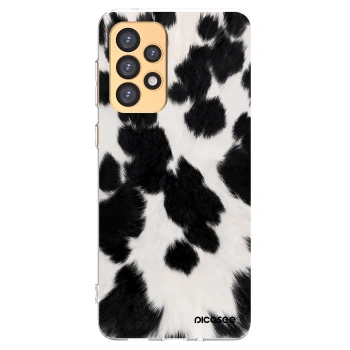 Picasee silikonowe przeźroczyste etui na Samsung Galaxy A33 5G A336 - Black Moo