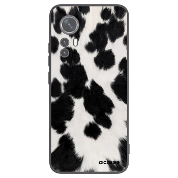 Picasee silikonowe czarne etui na Xiaomi 12X - Black Moo