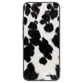 Picasee silikonowe czarne etui na Honor Magic4 Lite 5G - Black Moo