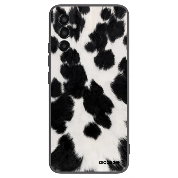 Picasee silikonowe czarne etui na Samsung Galaxy M13 M135F - Black Moo