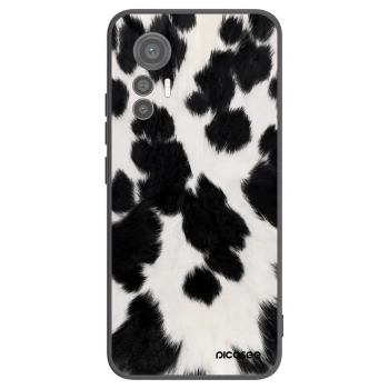 Picasee silikonowe czarne etui na Xiaomi 12 Lite - Black Moo