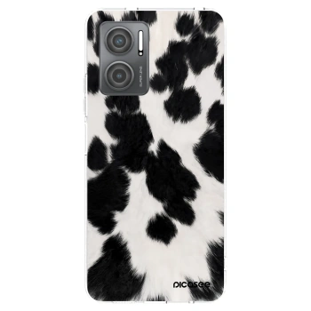 Picasee silikonowe przeźroczyste etui na Xiaomi Redmi 10 5G - Black Moo