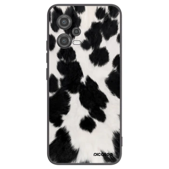 Picasee silikonowe czarne etui na Xiaomi Poco X5 - Black Moo