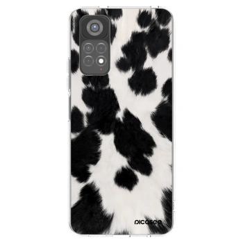 Picasee silikonowe przeźroczyste etui na Xiaomi Redmi Note 11S 5G - Black Moo