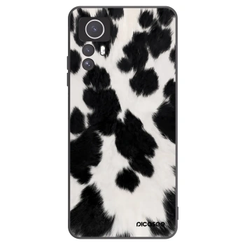 Picasee silikonowe czarne etui na Xiaomi Redmi Note 12S - Black Moo