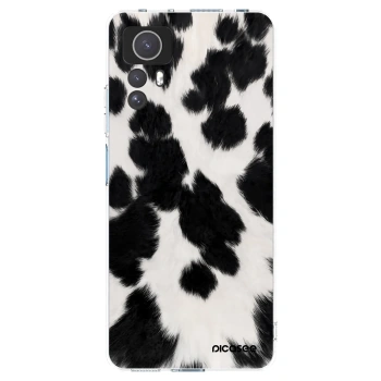 Picasee silikonowe przeźroczyste etui na Xiaomi Redmi Note 12S - Black Moo