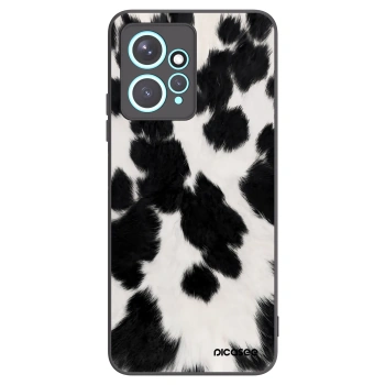 Picasee silikonowe czarne etui na Xiaomi Redmi Note 12 4G - Black Moo