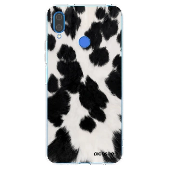Picasee silikonowe przeźroczyste etui na Huawei Nova 3 - Black Moo