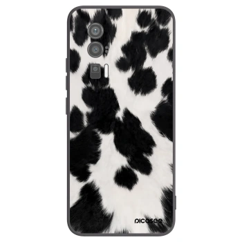 Picasee silikonowe czarne etui na Xiaomi Poco F5 Pro 5G - Black Moo