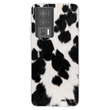 Picasee silikonowe przeźroczyste etui na Xiaomi Poco F5 Pro 5G - Black Moo