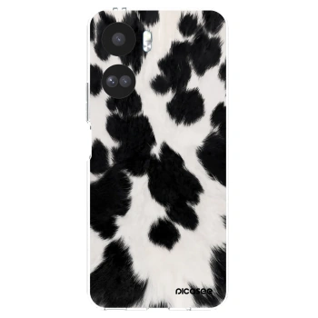 Picasee silikonowe przeźroczyste etui na Honor 90 Lite 5G - Black Moo