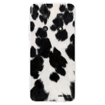 Picasee silikonowe przeźroczyste etui na Honor Magic4 Lite 5G - Black Moo