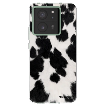 Picasee silikonowe przeźroczyste etui na Xiaomi 13T - Black Moo