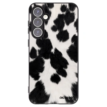 Picasee silikonowe czarne etui na Samsung Galaxy S23 FE S711B - Black Moo