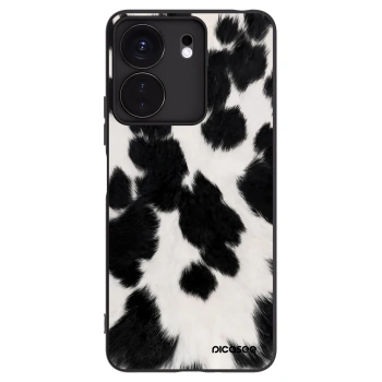 Picasee silikonowe czarne etui na Xiaomi Redmi 13C 4G - Black Moo