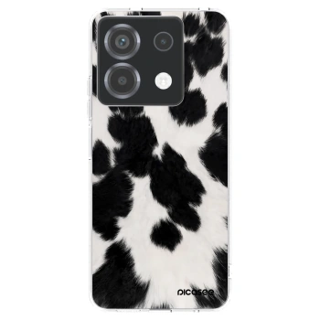 Picasee silikonowe przeźroczyste etui na Xiaomi Poco X6 - Black Moo